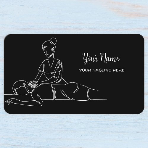 Thai Massage Mobile Spa Business Card