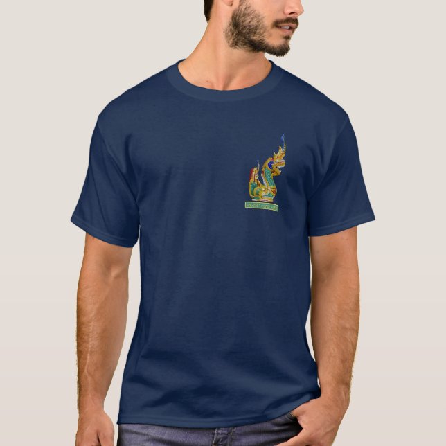 Thai Naga Temple Guardian T-Shirt (Front)