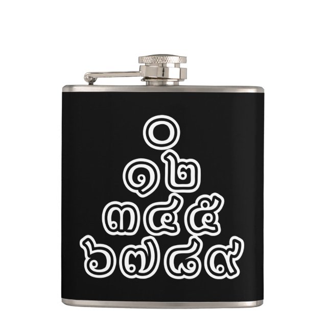 Thai Numbers Pyramid ♦ Thai Language Script ♦ Flask (Front)