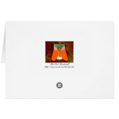Thai Owl Handicraft Cards (Back Horizontal)