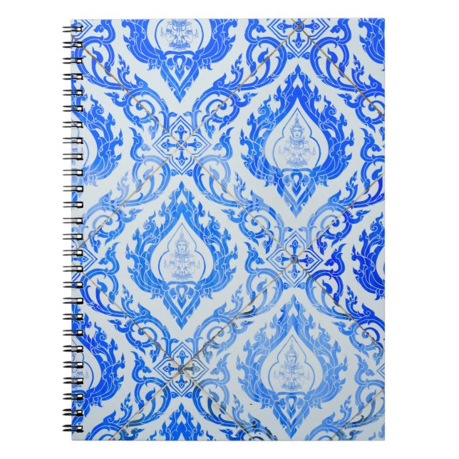 Thai pattern: ceramic tiled church. notebook (Front)