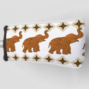 Thai pattern golf head cover