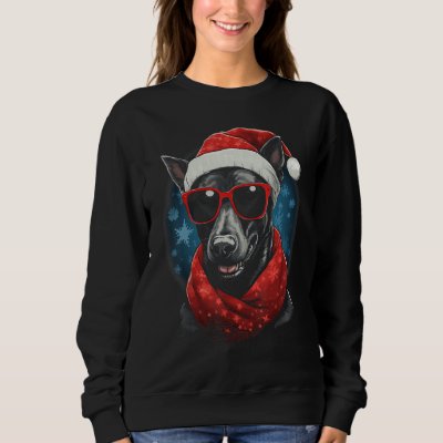 Thai Ridgeback Dog Christmas Scarf Winter Holidays Sweatshirt