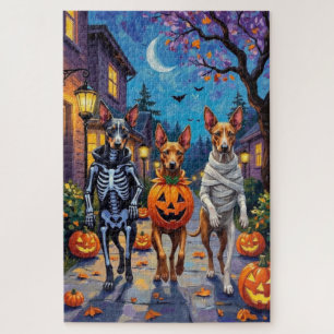 Thai Ridgeback Trick-or-Treating Halloween Costume Jigsaw Puzzle