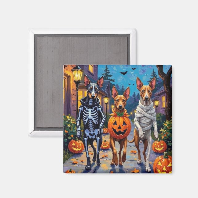 Thai Ridgeback Trick-or-Treating Halloween Costume Magnet (Front/Back)