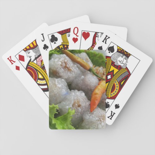 Thai Sago with Chili  Thailand Street Food Poker Cards