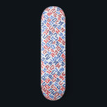 Thai Skateboard<br><div class="desc">You may change the background colors and size of the pattern according to your preferences. Also,  you may add your own text,  or slogan set its font,  location and size,  all in order to create the ultimate personal gift for you and your loved ones.</div>