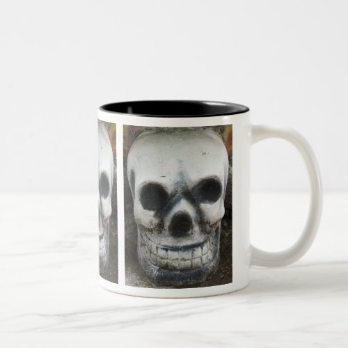 Thai Skull Two_Tone Coffee Mug
