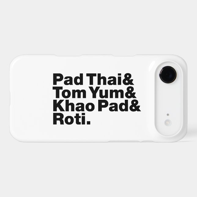 Thai Street Food Case-Mate iPhone Case (Back (Horizontal))