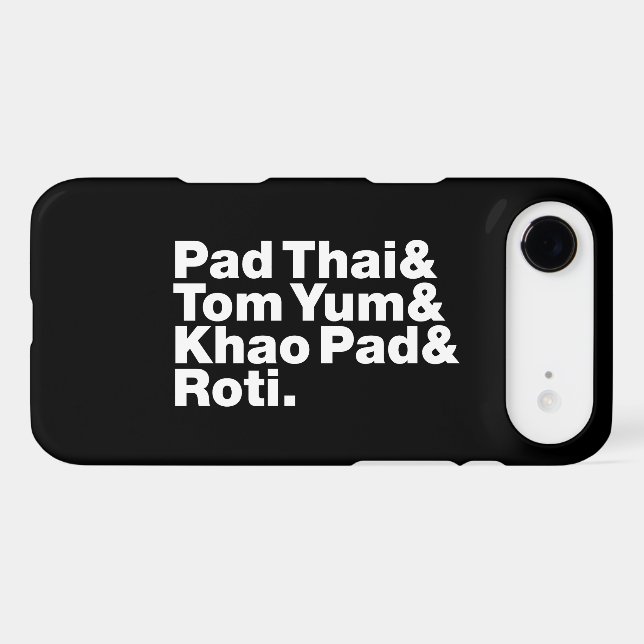 Thai Street Food Case-Mate iPhone Case (Back (Horizontal))