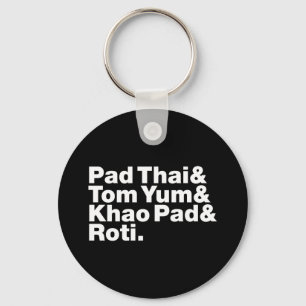 Thai Street Food Keychain