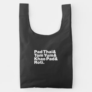 Thai Street Food Reusable Bag