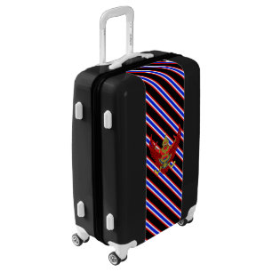 Thai stripes flag luggage