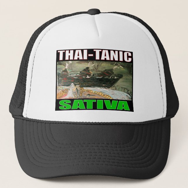 THAI TANIC SATIVA TRUCKER HAT (Front)