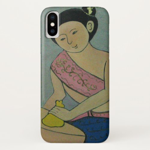 Thai Traditional Massage iPhone XS Case