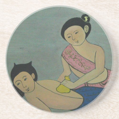 Thai Traditional Massage Coaster