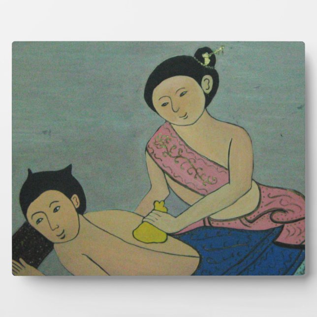 Thai Traditional Massage Plaque (Front)