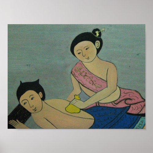 Thai Traditional Massage Poster