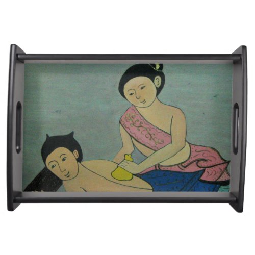 Thai Traditional Massage Serving Tray