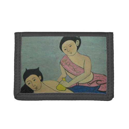 Thai Traditional Massage Trifold Wallet