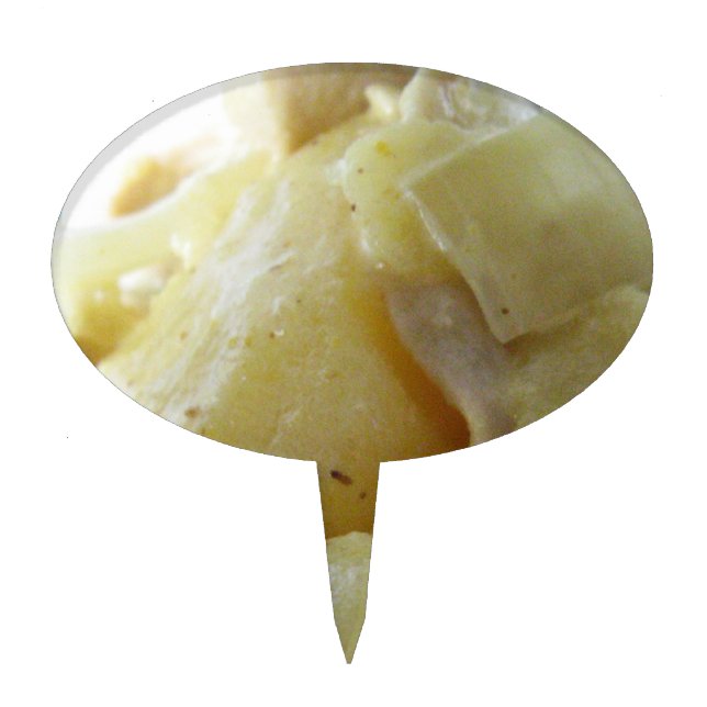 Thai Yellow Curry [แกงกะหรี่] .. Asian Street Food Cake Topper (Front)