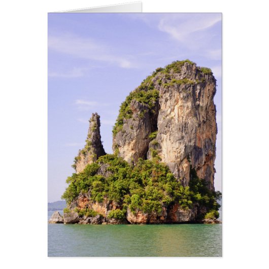 Thailand, Andaman Sea. Ao Phang Nga Islands in (Front)