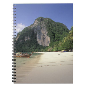Thailand, Andaman Sea, Ko Phi Phi Island, Beach Notebook