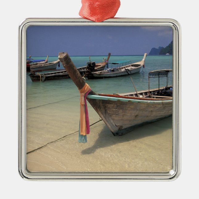 Thailand, Andaman Sea, Ko Phi Phi Island, Metal Ornament (Front)