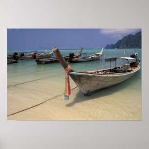Thailand, Andaman Sea, Ko Phi Phi Island, Poster