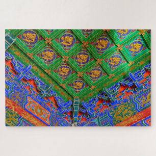 Thailand, Bangkok   Dragon Temple Jigsaw Puzzle