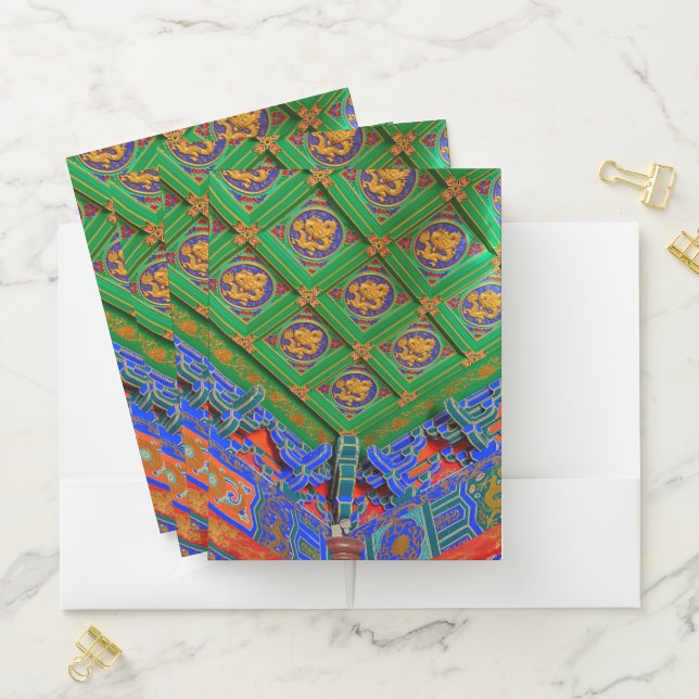 Thailand, Bangkok | Dragon Temple Pocket Folder (In Situ)