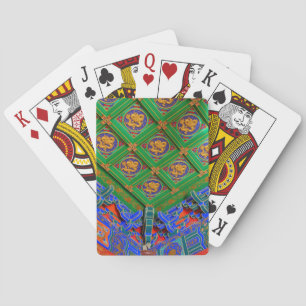 Thailand, Bangkok Dragon Temple Poker Cards