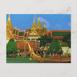 Thailand, Bangkok Royal barge Postcard