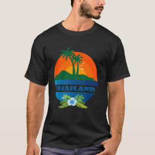 Thailand Beach Palms Vacation Koh Samui Bangkok So T-Shirt