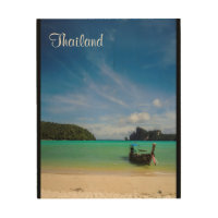 Thailand Beach Photo with Fishing Boat