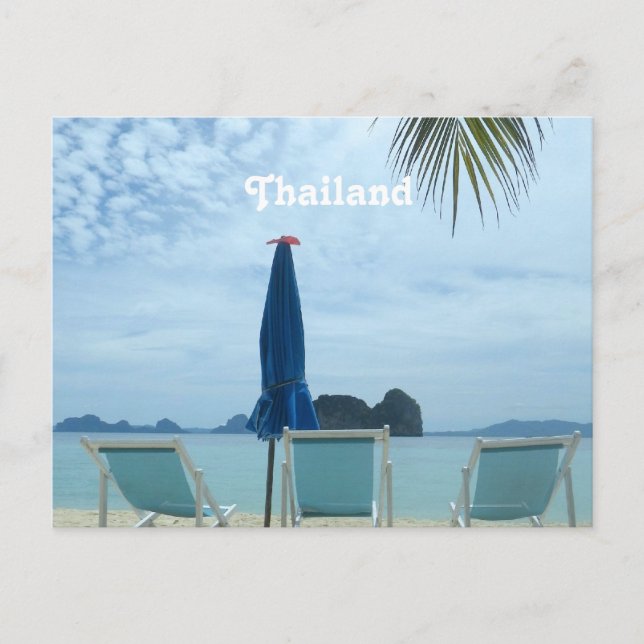 Thailand Beach Postcard (Front)