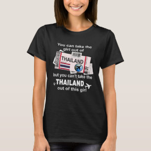 Thailand Boarding Pass  Thailand Girl  Thailand T-Shirt