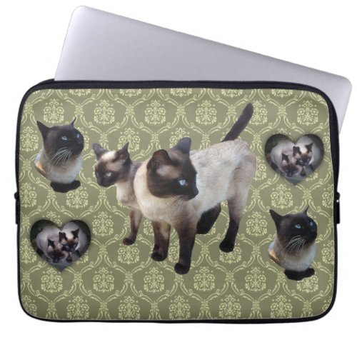 Thailand_born Siamese cat Laptop Sleeve