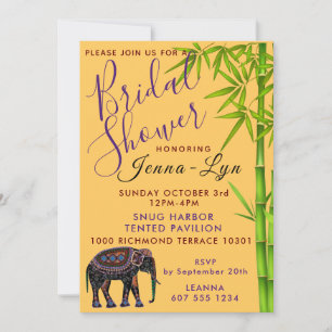 Thailand Bridal Shower  Invitation