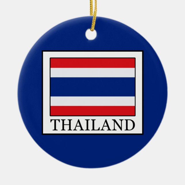 Thailand Ceramic Ornament (Front)