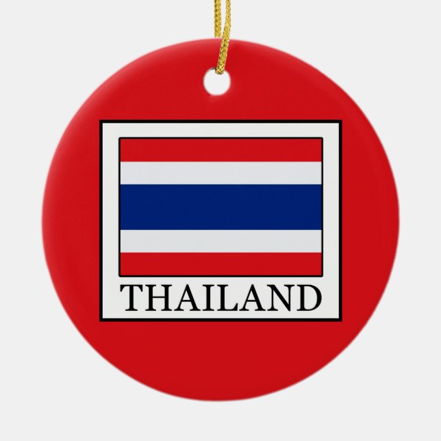 Thailand Ceramic Ornament (Front)