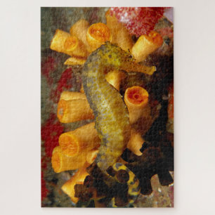 Thailand, Close-Up Seahorse Jigsaw Puzzle