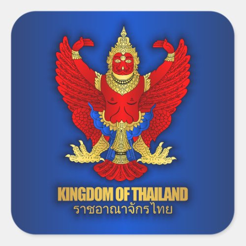 Thailand COA Apparel Square Sticker