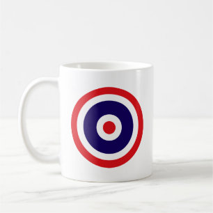 Thailand country flag roundel circle symbol army n coffee mug
