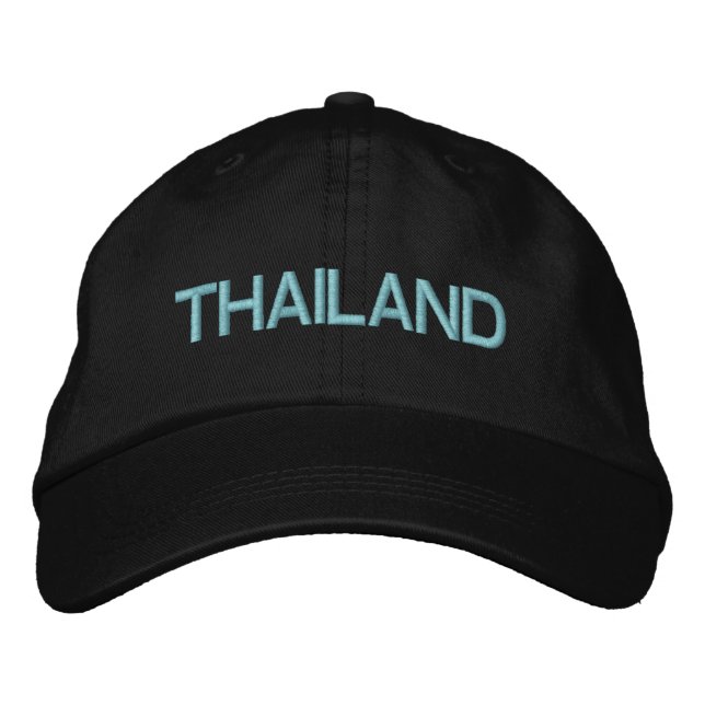 Thailand Custom Embroidered Hat (Front)