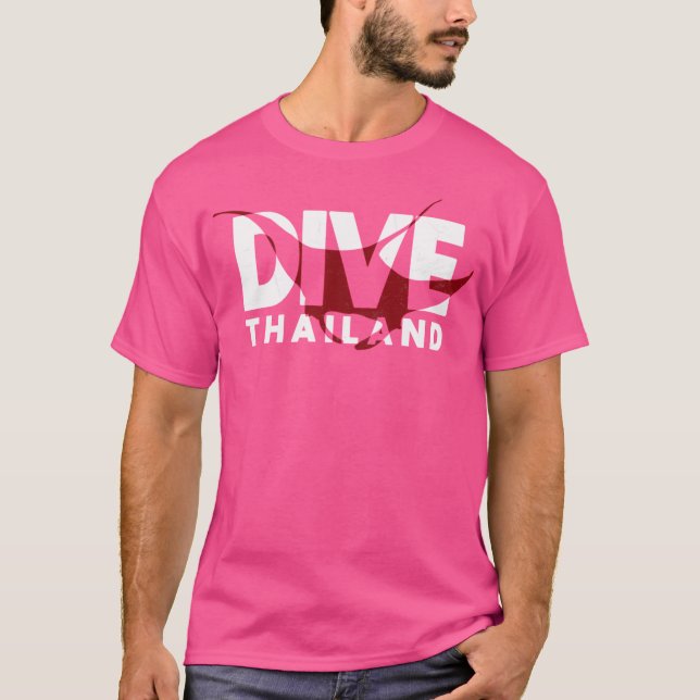 Thailand Diving Tours Manta Dive T-Shirt (Front)