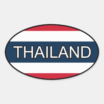 Thailand Euro Sticker by allworldtees at Zazzle