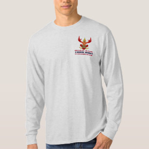 Thailand Flag and Coat of Arms Patriotic T-Shirt