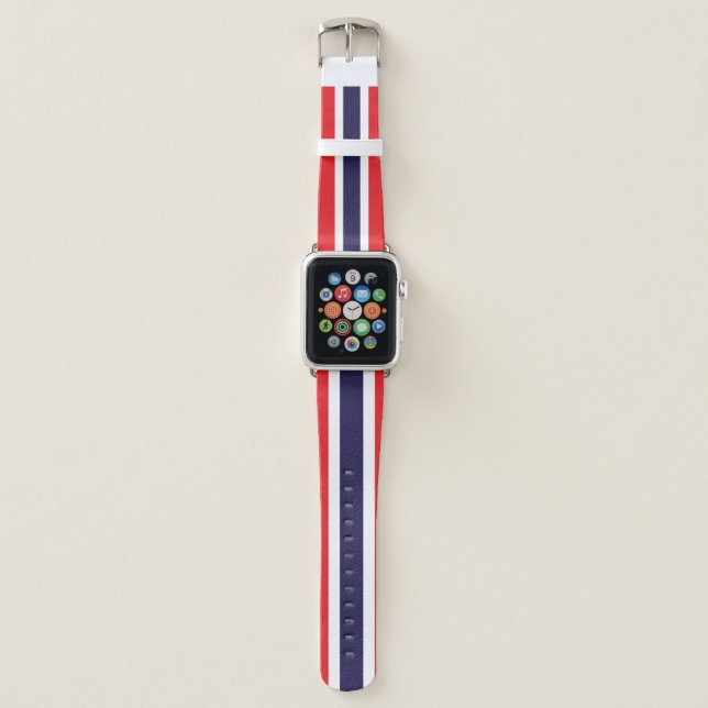 Thailand Flag Apple Watch Band (Front)