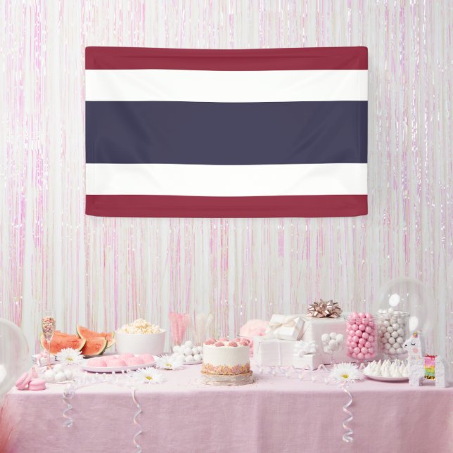 Thailand flag banner (Party)